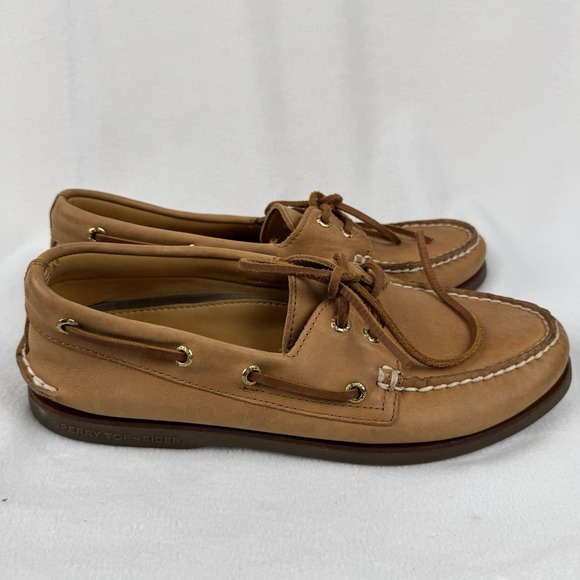 Sperry Gold Cup Boat Shoes Mens Size 9M Leather Top Sider Non Marking STS10467 - Picture 1 of 9